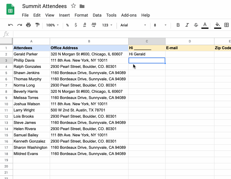 Google Sheets will soon be able to autocomplete data for you