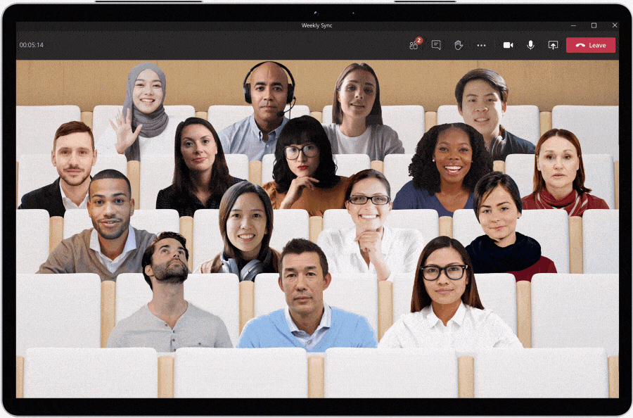 Microsoft makes Teams video meetings less tiring with its new Together mode