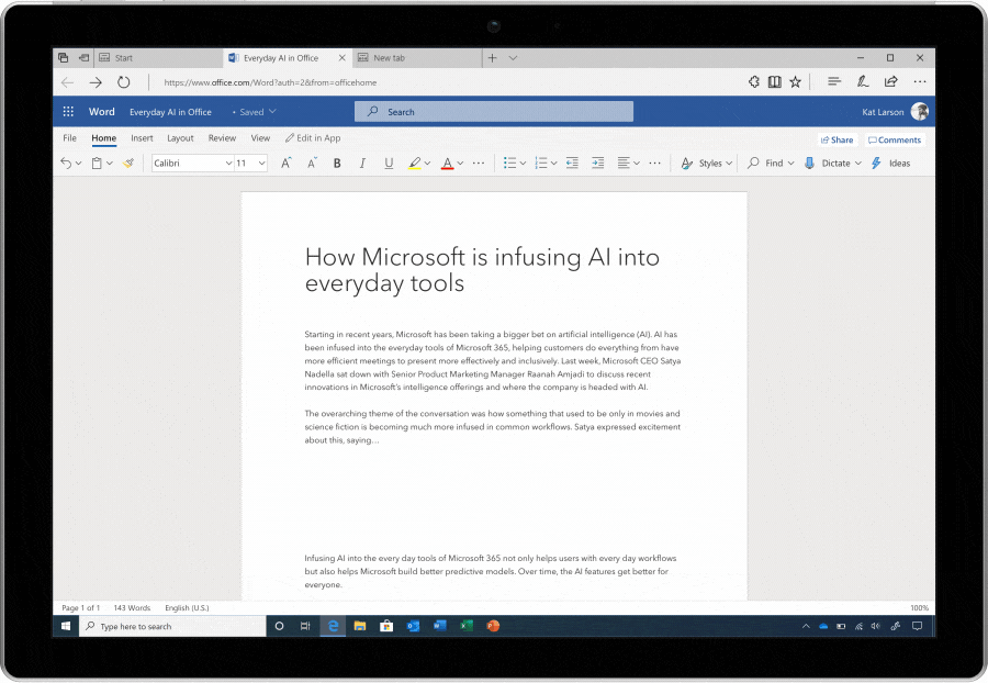 Microsoft brings transcriptions to Word